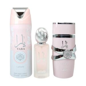 Set Lattafa Yara Women Set 3 Piezas Eau De Parfum